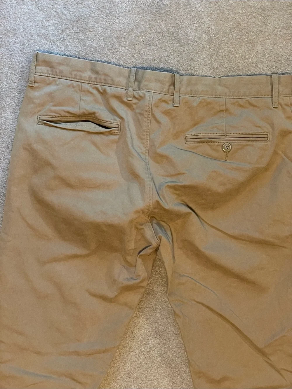 J.Crew 484 Slim-Fit Classic Cotton Chino Pants in Khaki 34/34